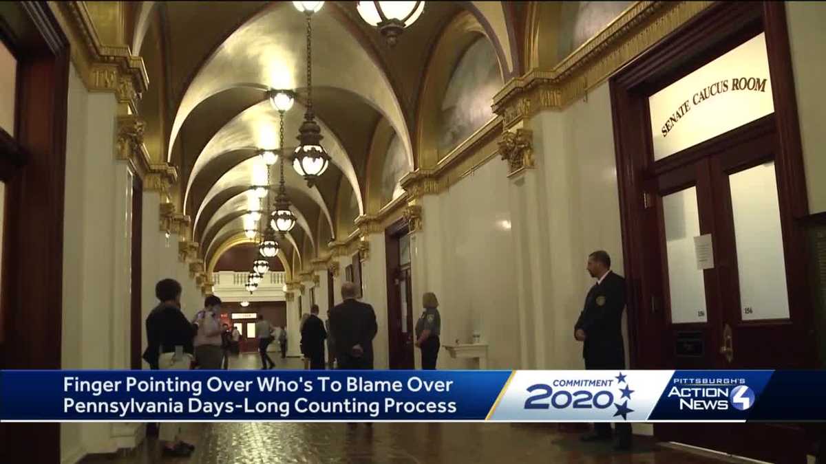 Finger-pointing over blame for time needed to count mail-in PA ballots